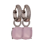 OPAL PINK SUMMER STAR Silver mix&match kõrvarõngaste kompl