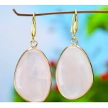 ROOSA KVARTS kõrvarõngad